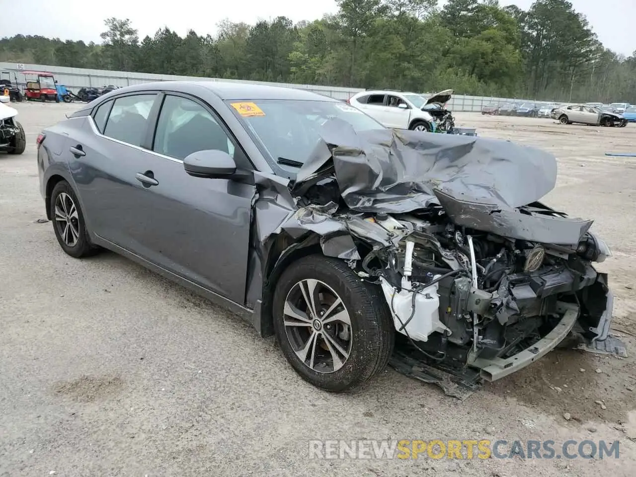 4 Photograph of a damaged car 3N1AB8CV4LY214149 NISSAN SENTRA 2020