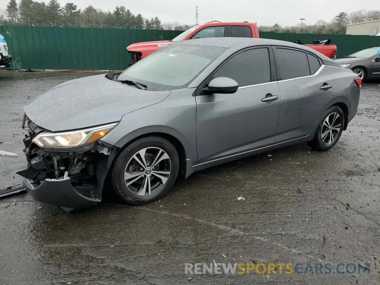 1 Photograph of a damaged car 3N1AB8CV4LY226995 NISSAN SENTRA 2020