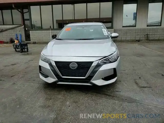 10 Photograph of a damaged car 3N1AB8CV4LY237382 NISSAN SENTRA 2020