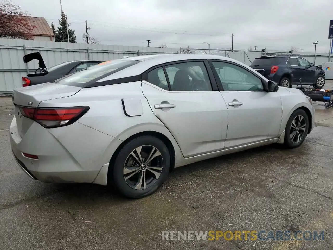 3 Photograph of a damaged car 3N1AB8CV4LY237382 NISSAN SENTRA 2020