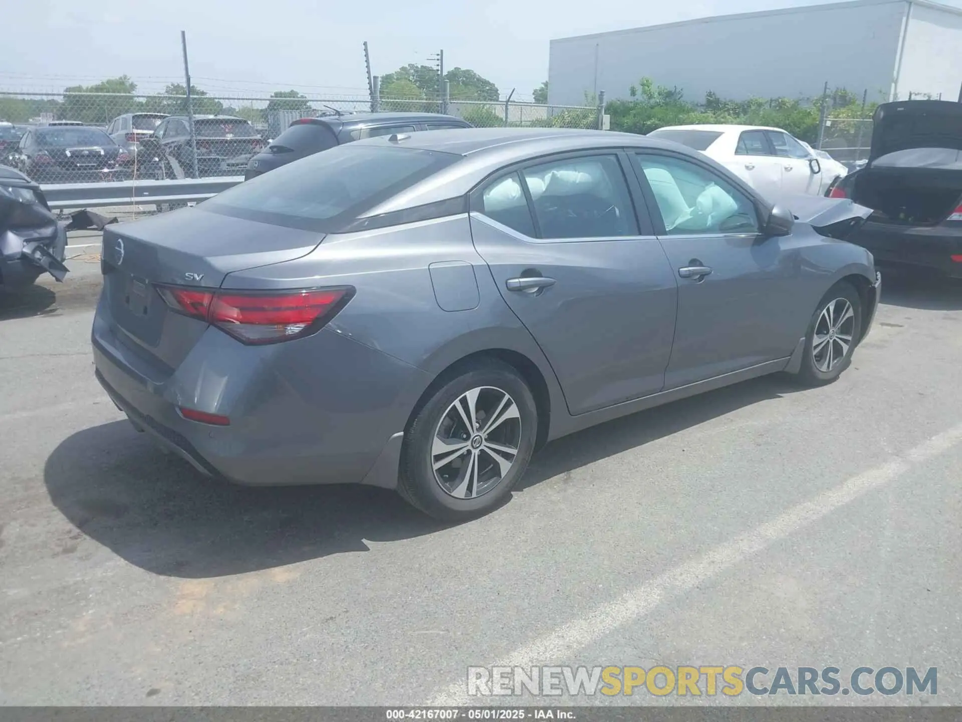 4 Photograph of a damaged car 3N1AB8CV4LY238936 NISSAN SENTRA 2020