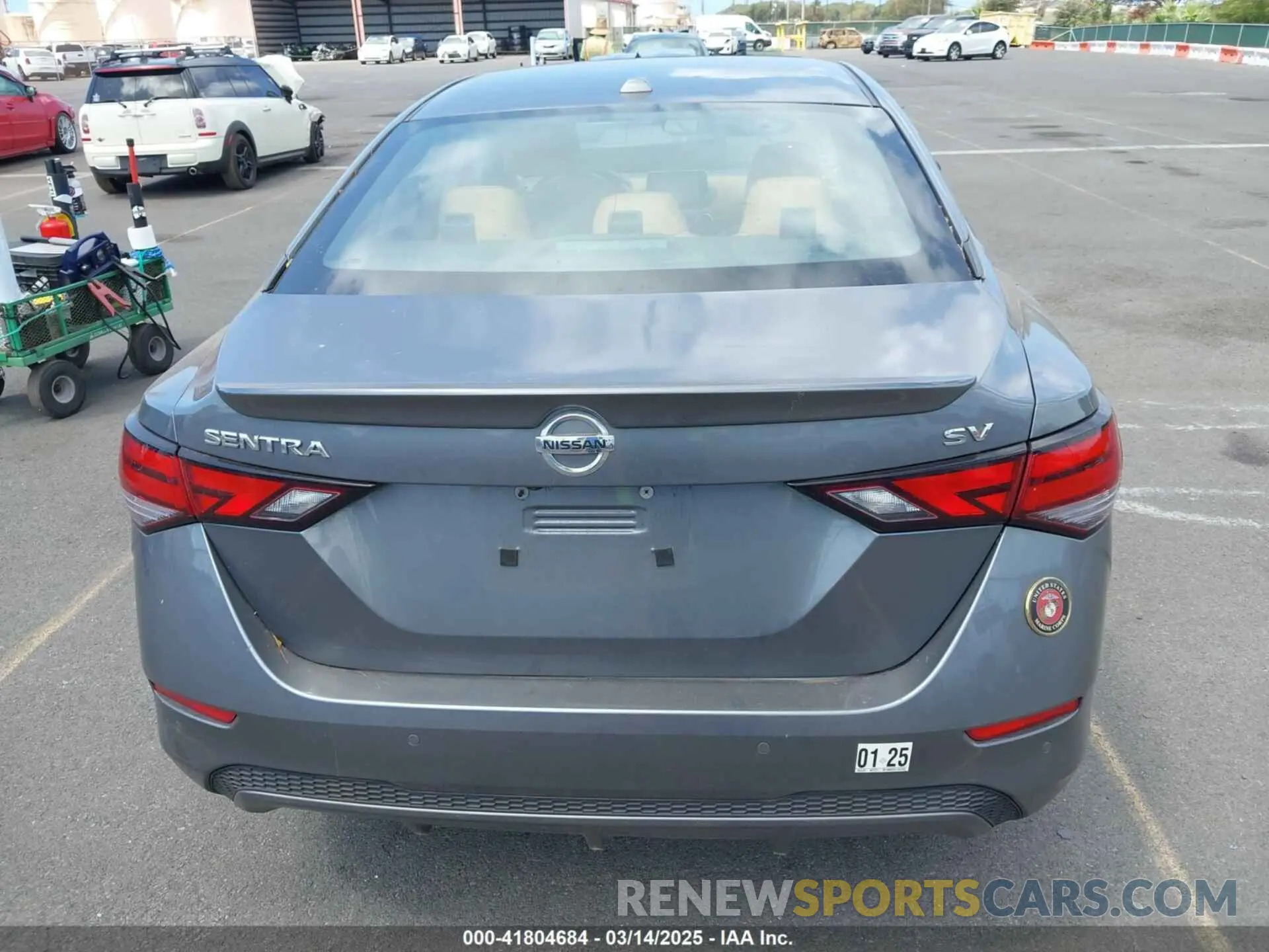 16 Photograph of a damaged car 3N1AB8CV4LY241822 NISSAN SENTRA 2020