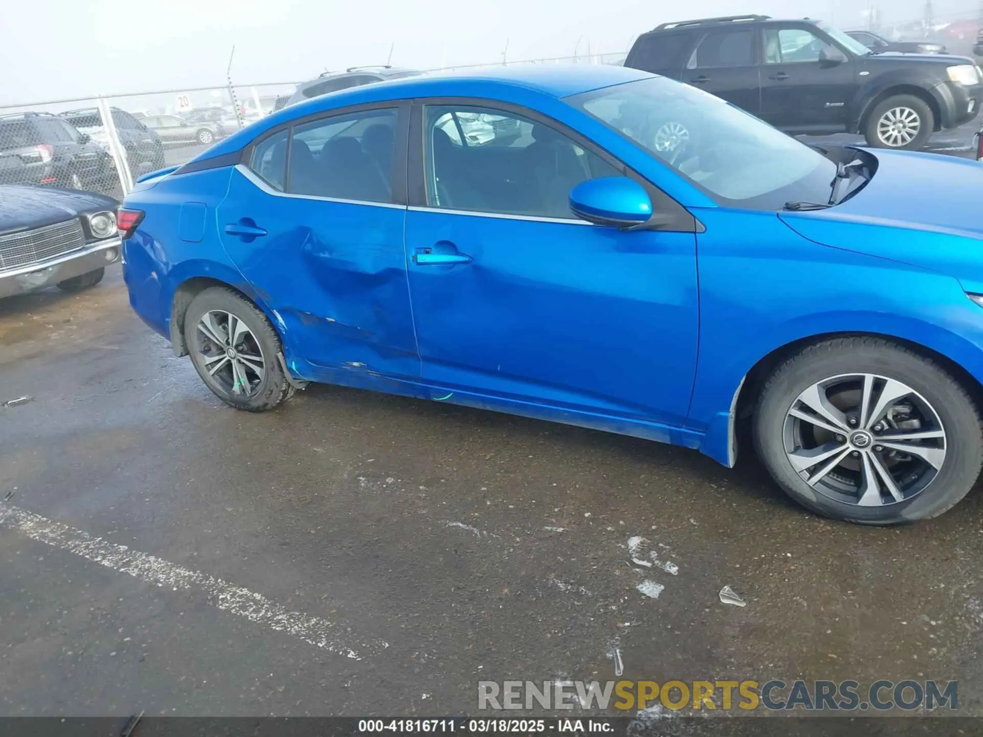13 Photograph of a damaged car 3N1AB8CV4LY255607 NISSAN SENTRA 2020