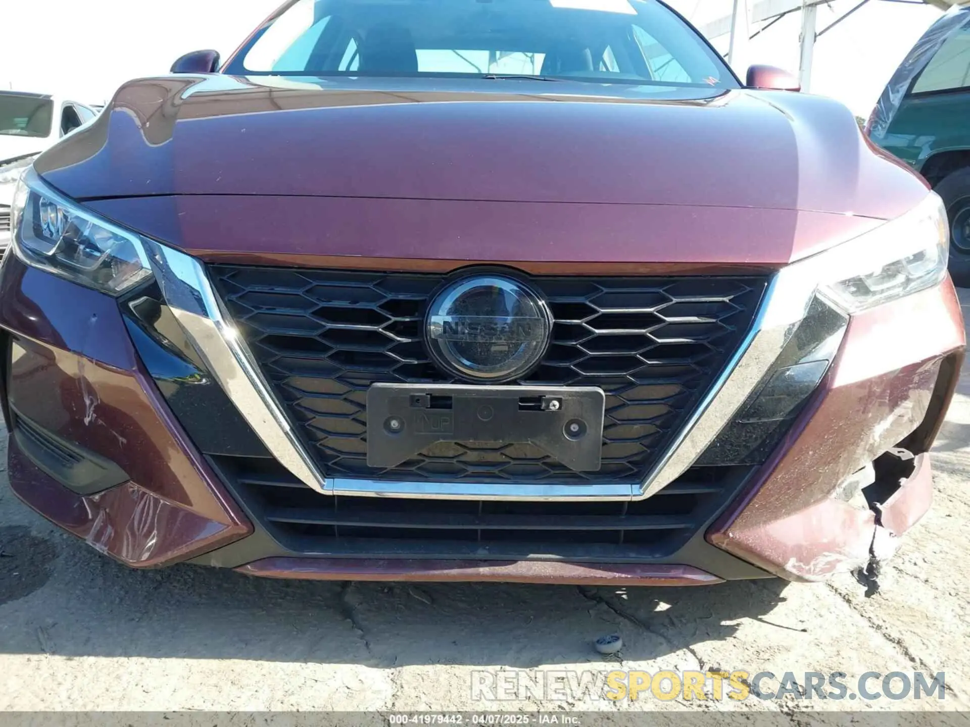 19 Photograph of a damaged car 3N1AB8CV4LY258488 NISSAN SENTRA 2020