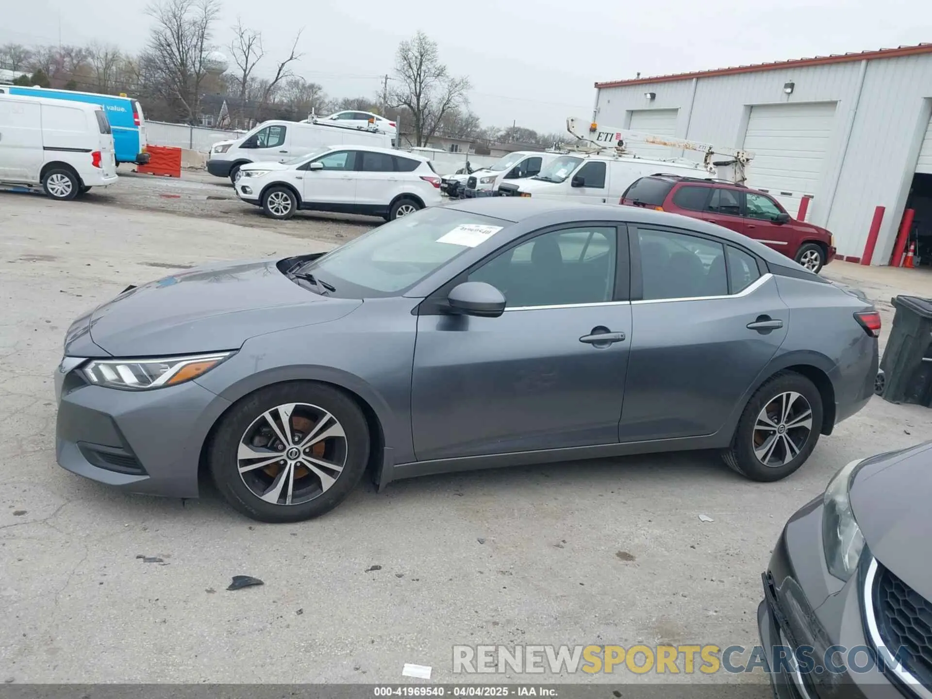 14 Photograph of a damaged car 3N1AB8CV4LY267773 NISSAN SENTRA 2020