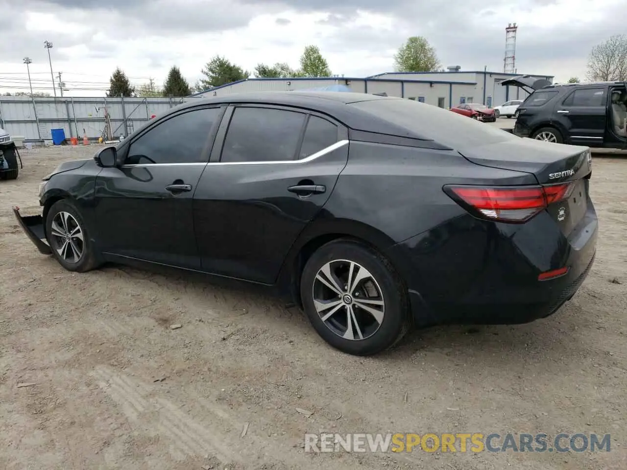 2 Photograph of a damaged car 3N1AB8CV4LY286789 NISSAN SENTRA 2020