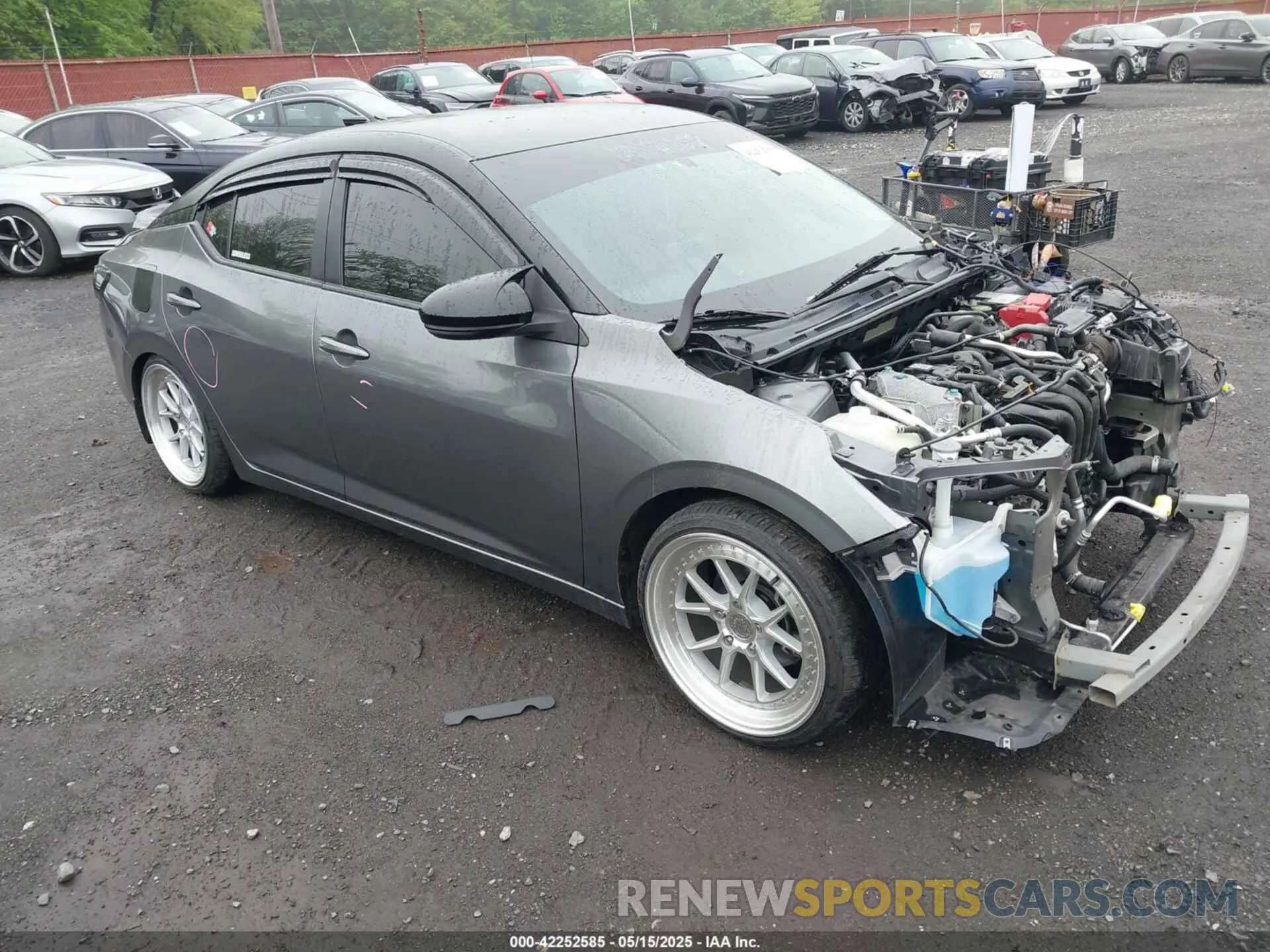 1 Photograph of a damaged car 3N1AB8CV4LY287988 NISSAN SENTRA 2020