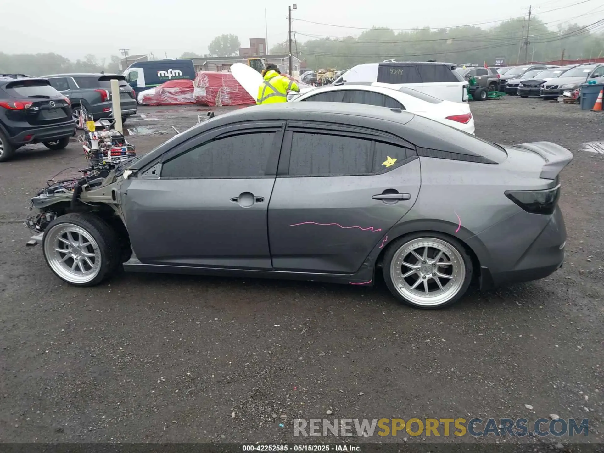 14 Photograph of a damaged car 3N1AB8CV4LY287988 NISSAN SENTRA 2020