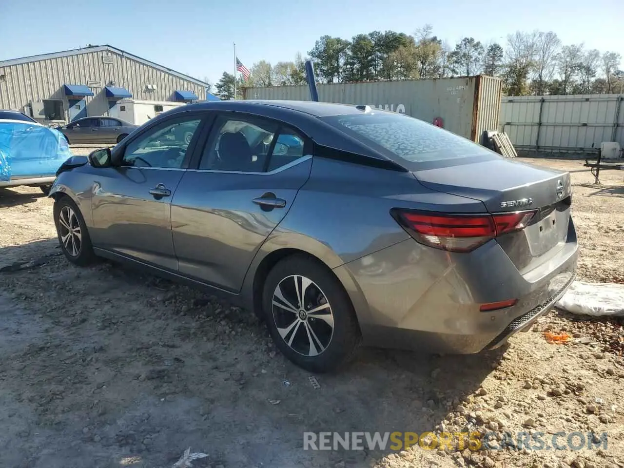 2 Photograph of a damaged car 3N1AB8CV4LY297744 NISSAN SENTRA 2020