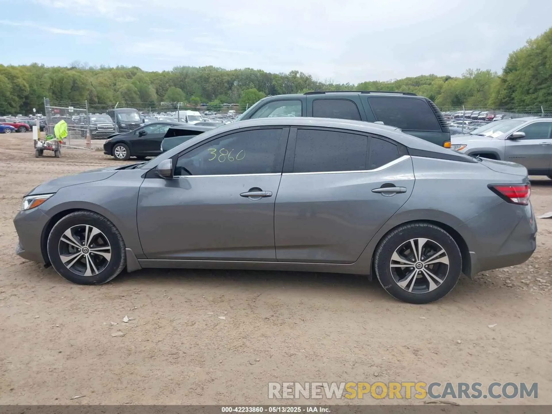 14 Photograph of a damaged car 3N1AB8CV4LY303364 NISSAN SENTRA 2020