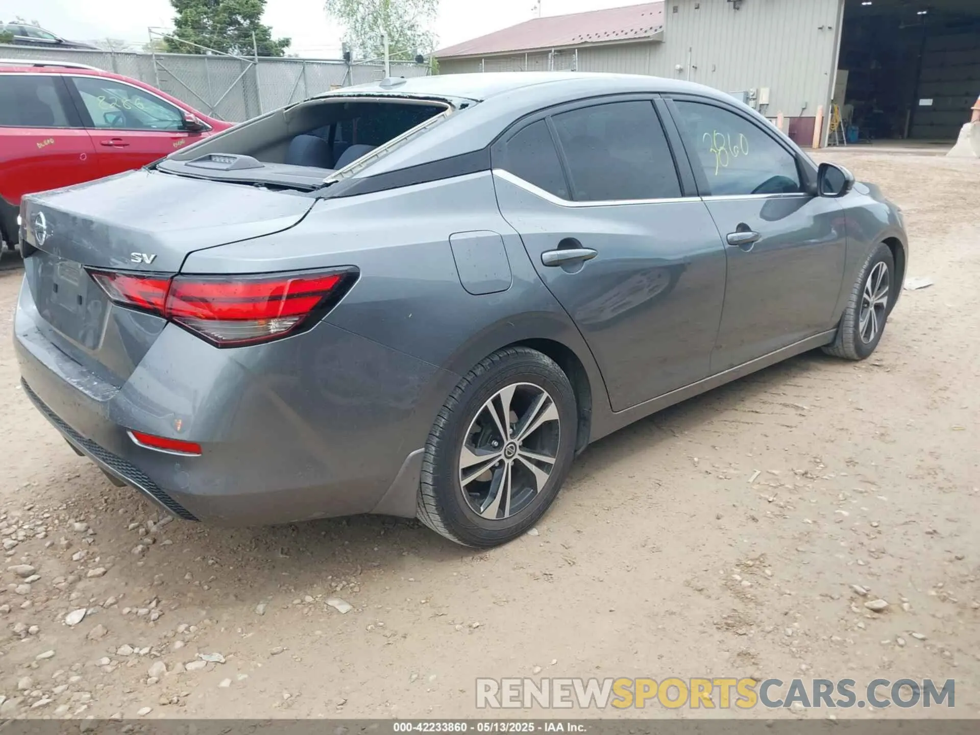 4 Photograph of a damaged car 3N1AB8CV4LY303364 NISSAN SENTRA 2020