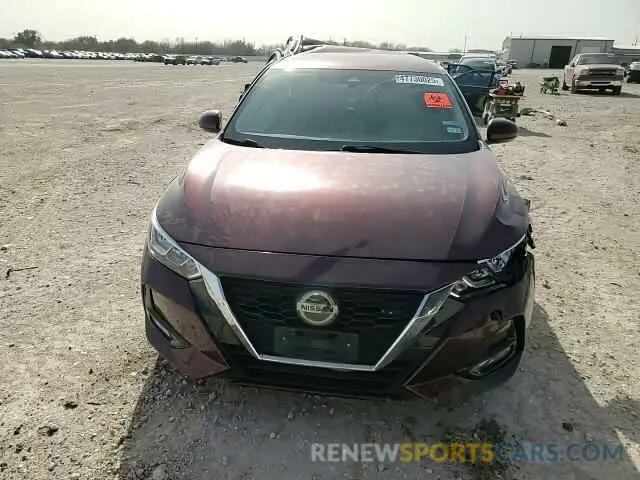 10 Photograph of a damaged car 3N1AB8CV4LY306331 NISSAN SENTRA 2020