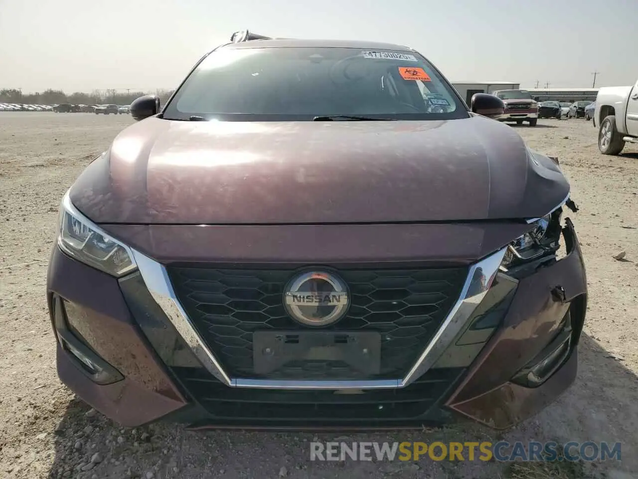 5 Photograph of a damaged car 3N1AB8CV4LY306331 NISSAN SENTRA 2020