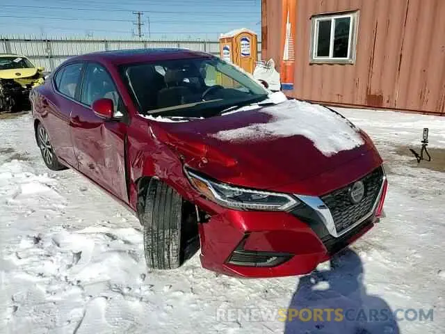 11 Photograph of a damaged car 3N1AB8CV4LY313392 NISSAN SENTRA 2020