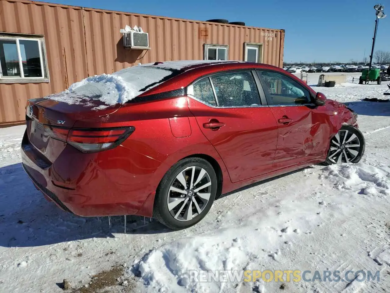 3 Photograph of a damaged car 3N1AB8CV4LY313392 NISSAN SENTRA 2020