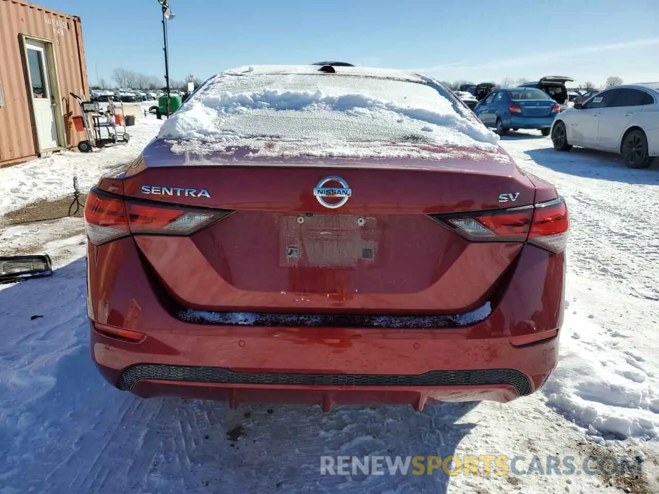 6 Photograph of a damaged car 3N1AB8CV4LY313392 NISSAN SENTRA 2020