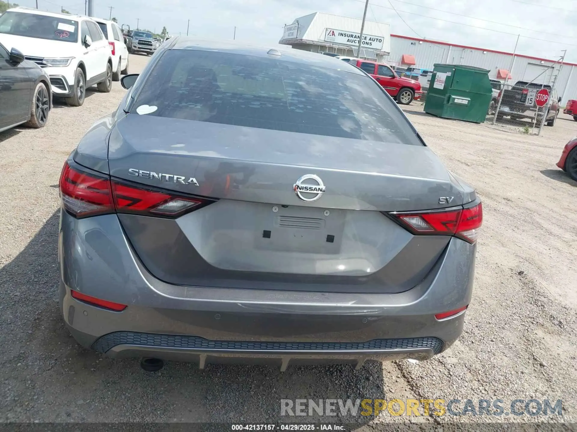 16 Photograph of a damaged car 3N1AB8CV5LY207470 NISSAN SENTRA 2020