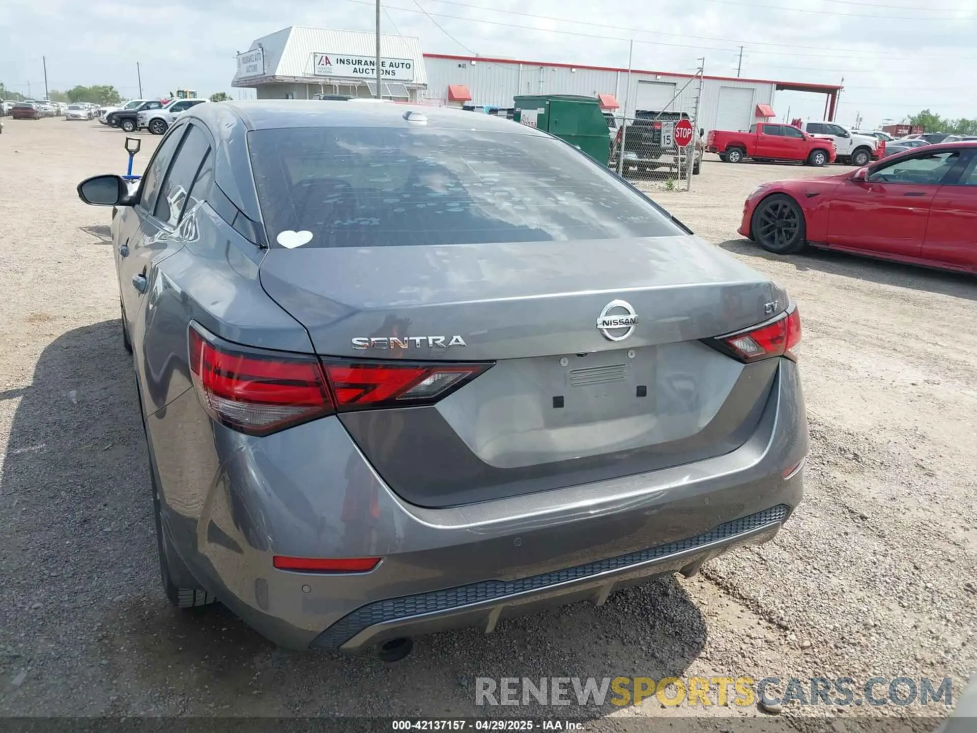 3 Photograph of a damaged car 3N1AB8CV5LY207470 NISSAN SENTRA 2020