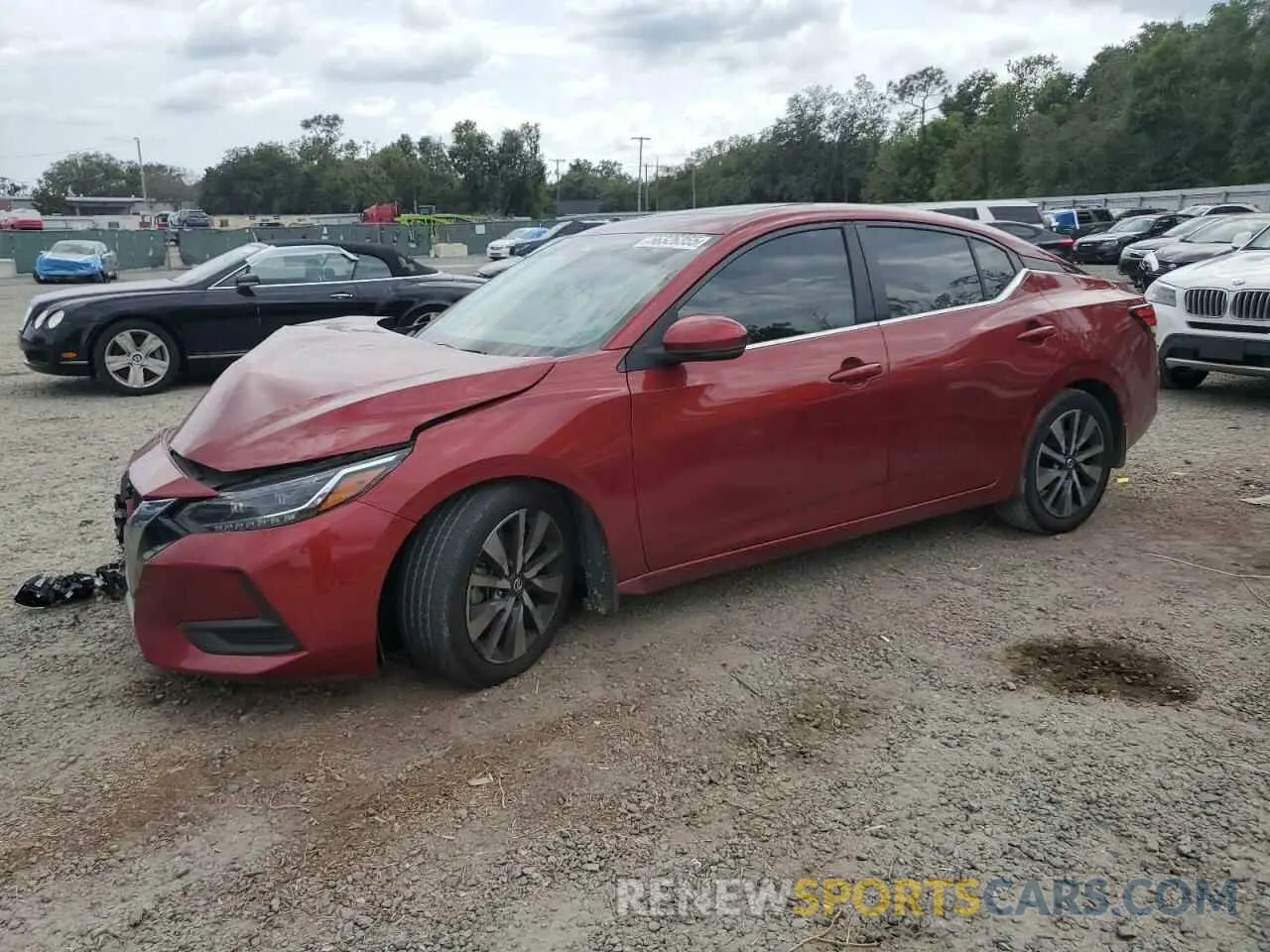 1 Photograph of a damaged car 3N1AB8CV5LY228481 NISSAN SENTRA 2020