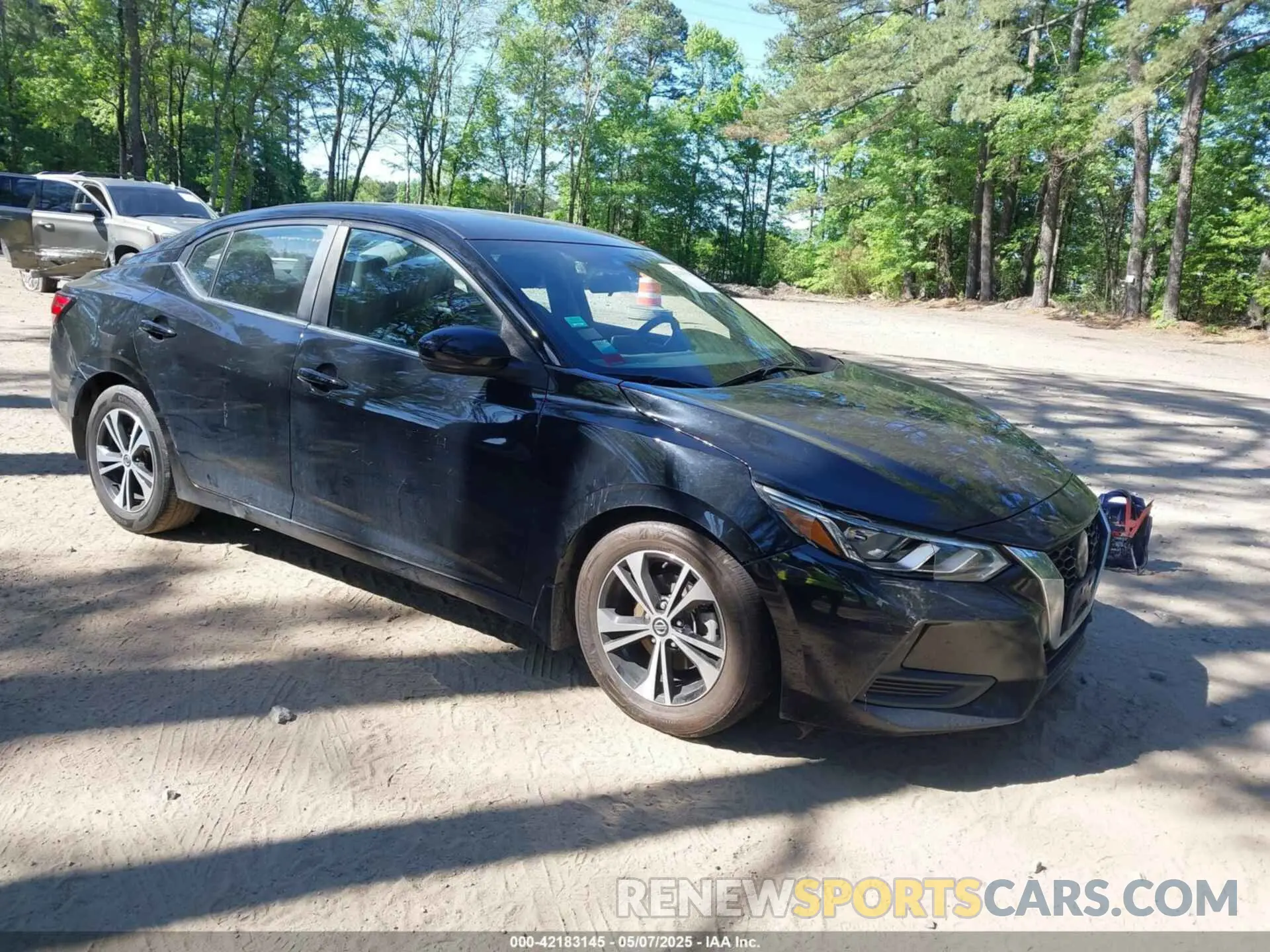 1 Photograph of a damaged car 3N1AB8CV5LY233194 NISSAN SENTRA 2020
