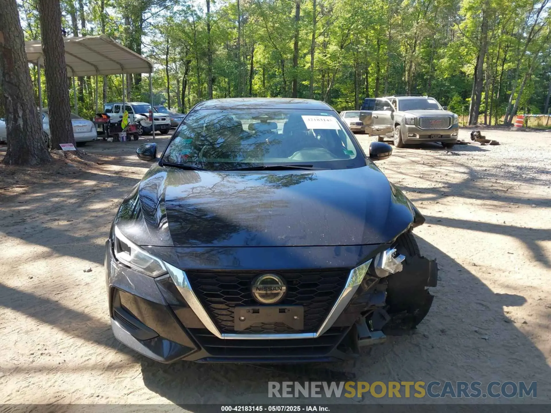 6 Photograph of a damaged car 3N1AB8CV5LY233194 NISSAN SENTRA 2020