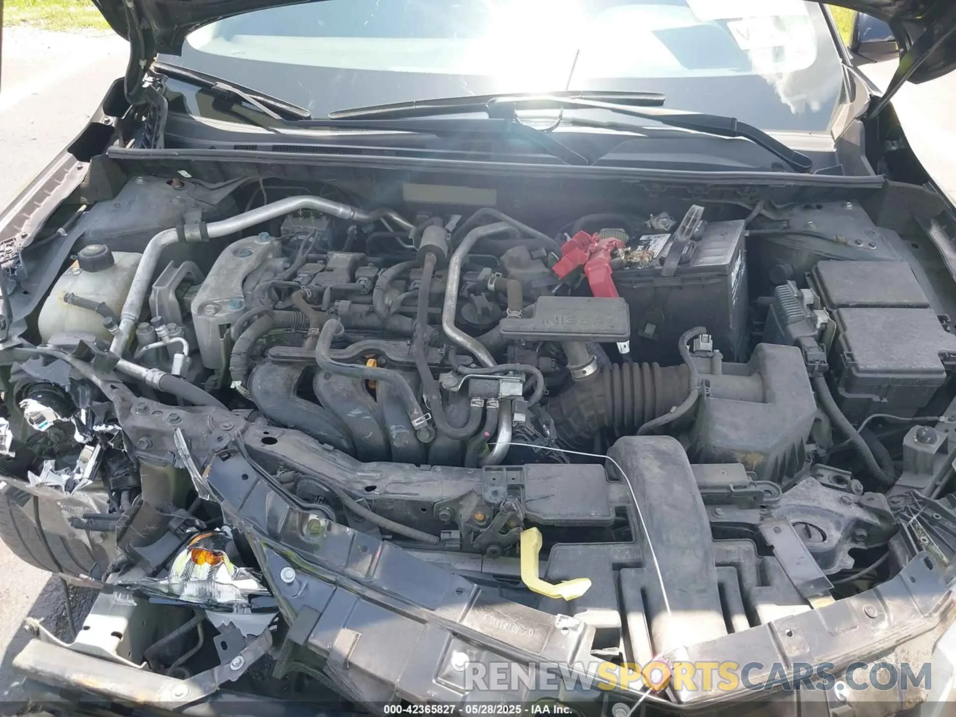 10 Photograph of a damaged car 3N1AB8CV5LY241781 NISSAN SENTRA 2020