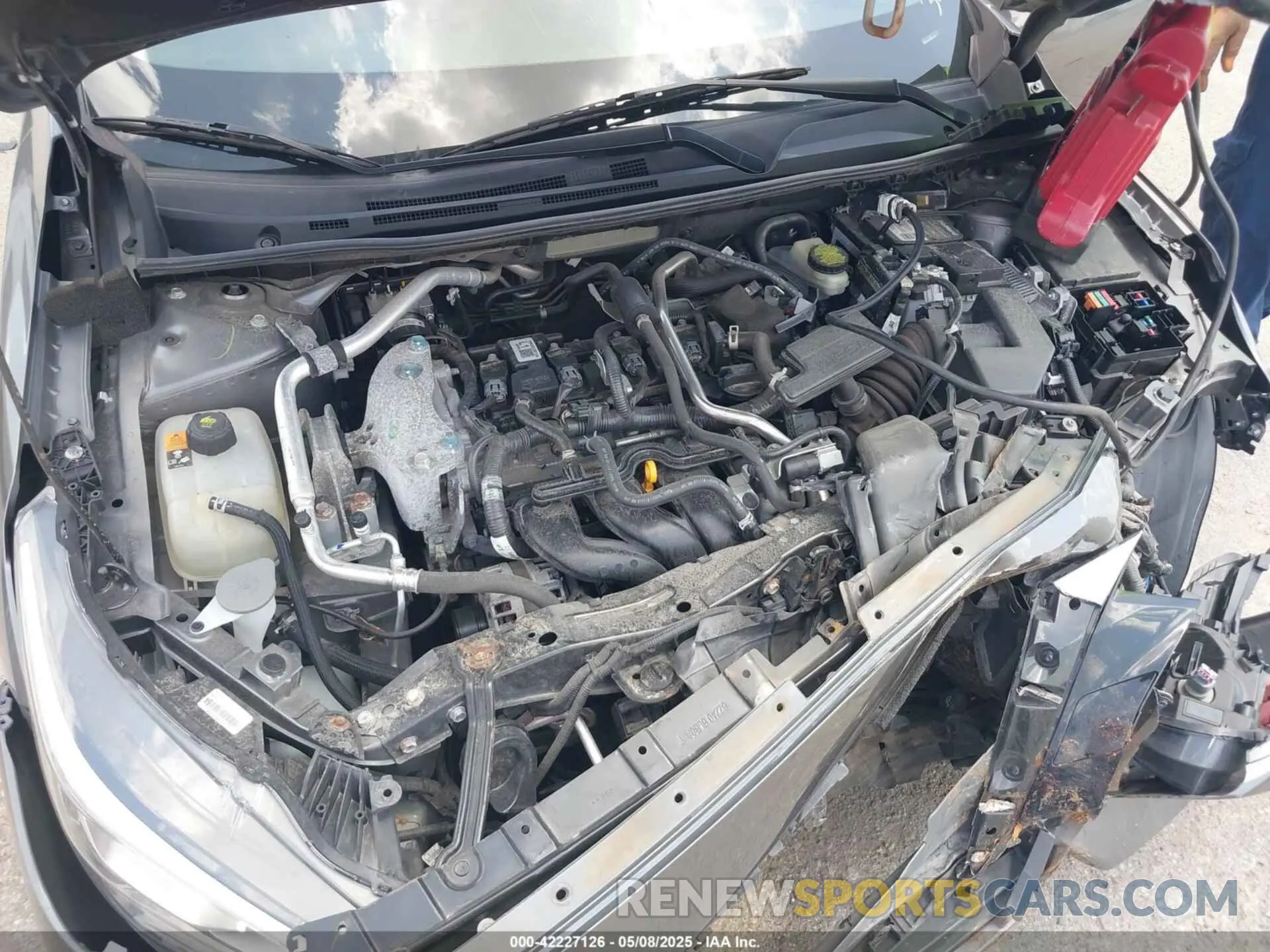 10 Photograph of a damaged car 3N1AB8CV5LY243191 NISSAN SENTRA 2020