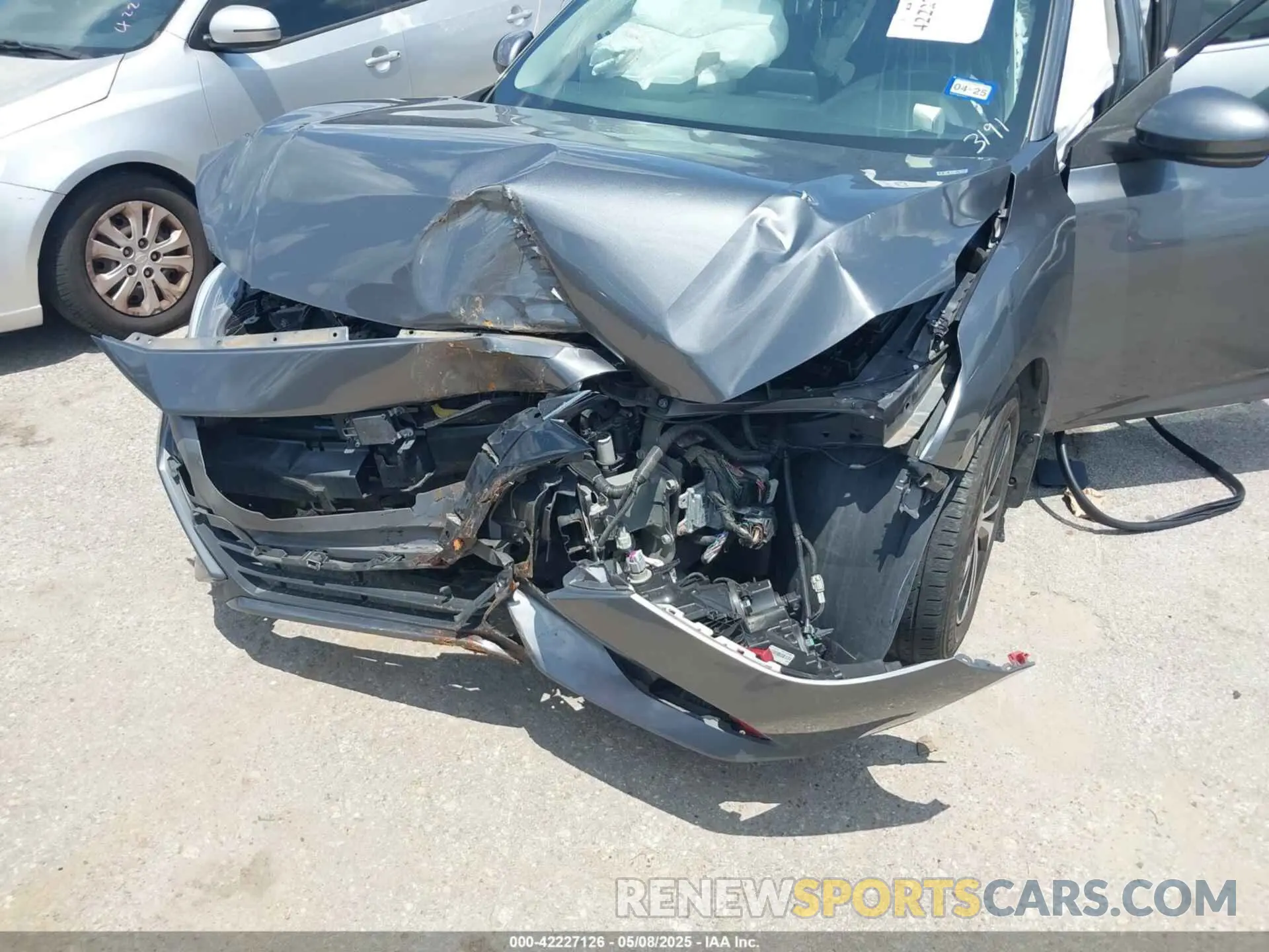 6 Photograph of a damaged car 3N1AB8CV5LY243191 NISSAN SENTRA 2020