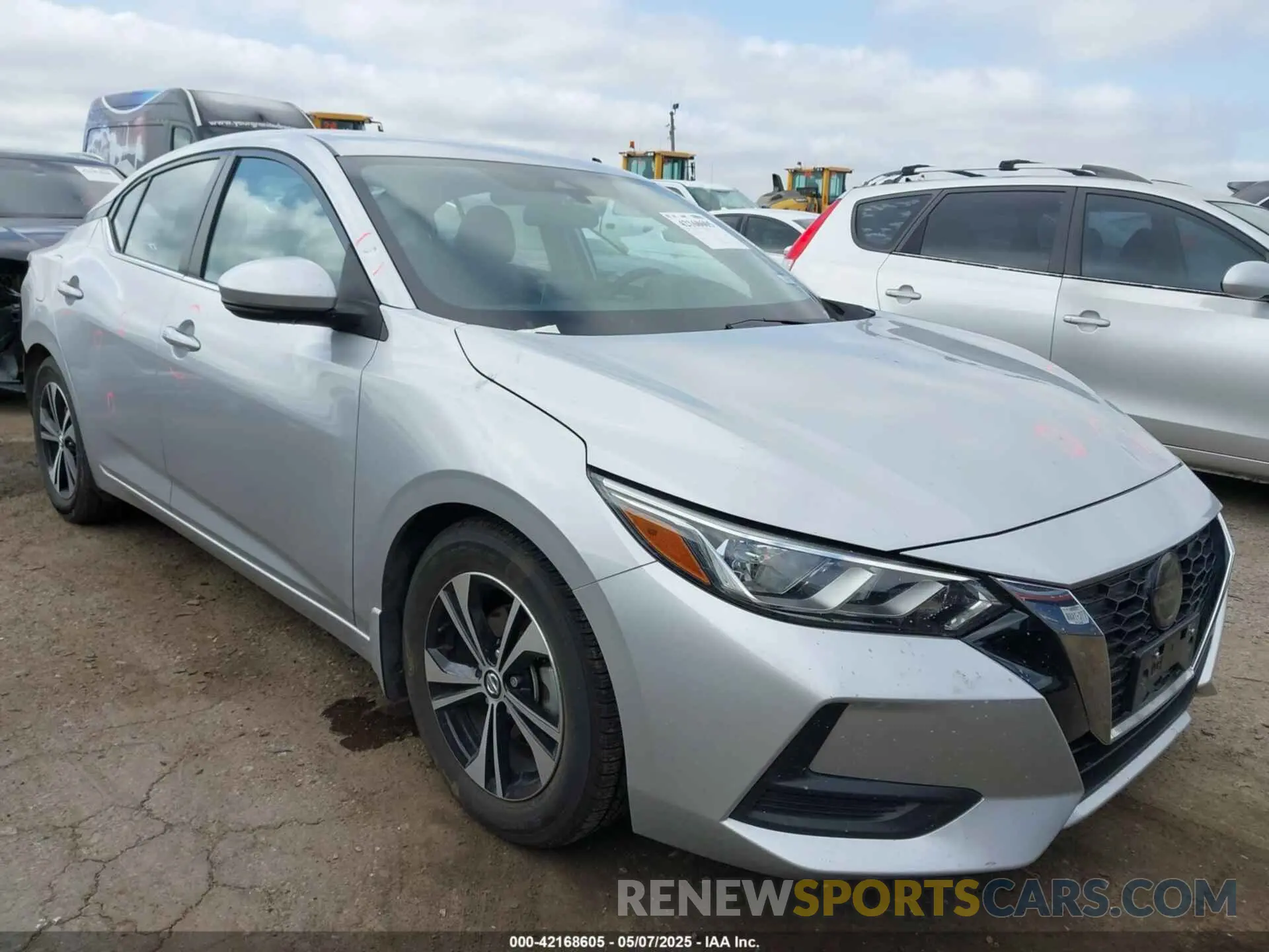 1 Photograph of a damaged car 3N1AB8CV5LY247189 NISSAN SENTRA 2020