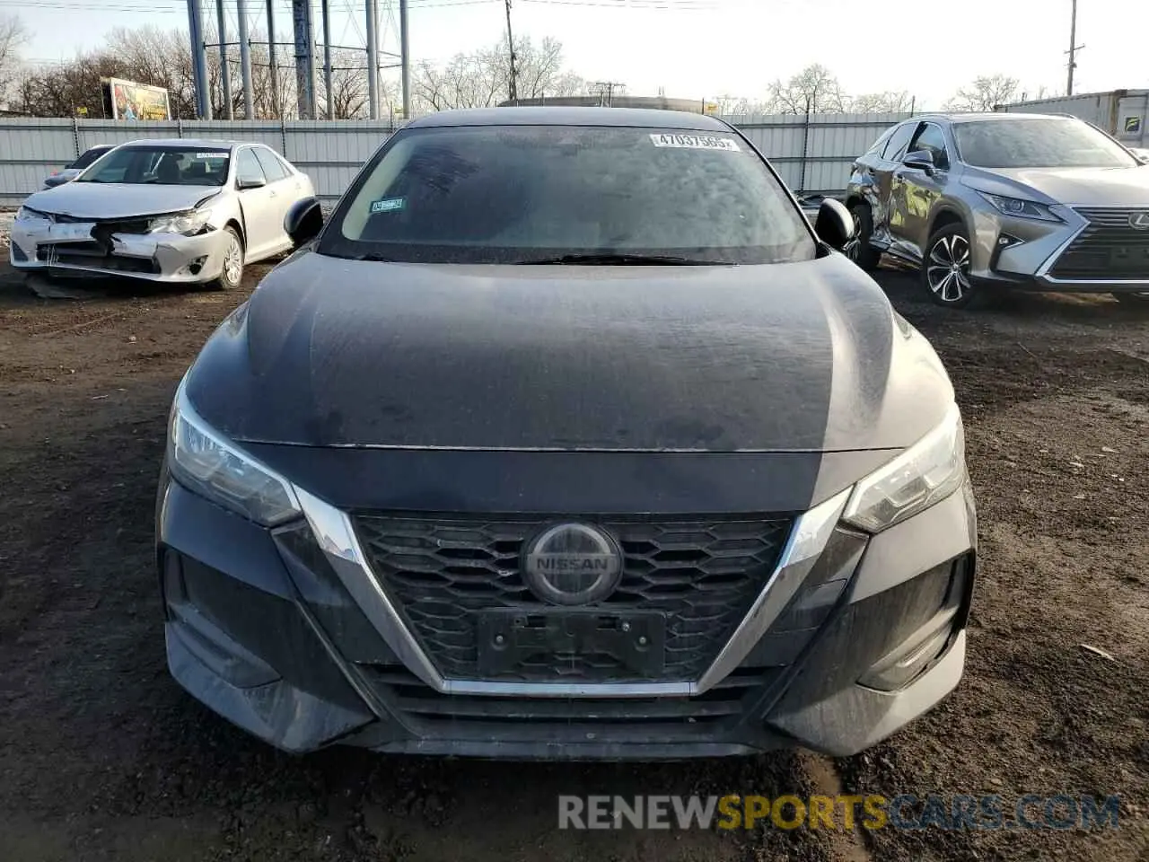 5 Photograph of a damaged car 3N1AB8CV5LY255616 NISSAN SENTRA 2020