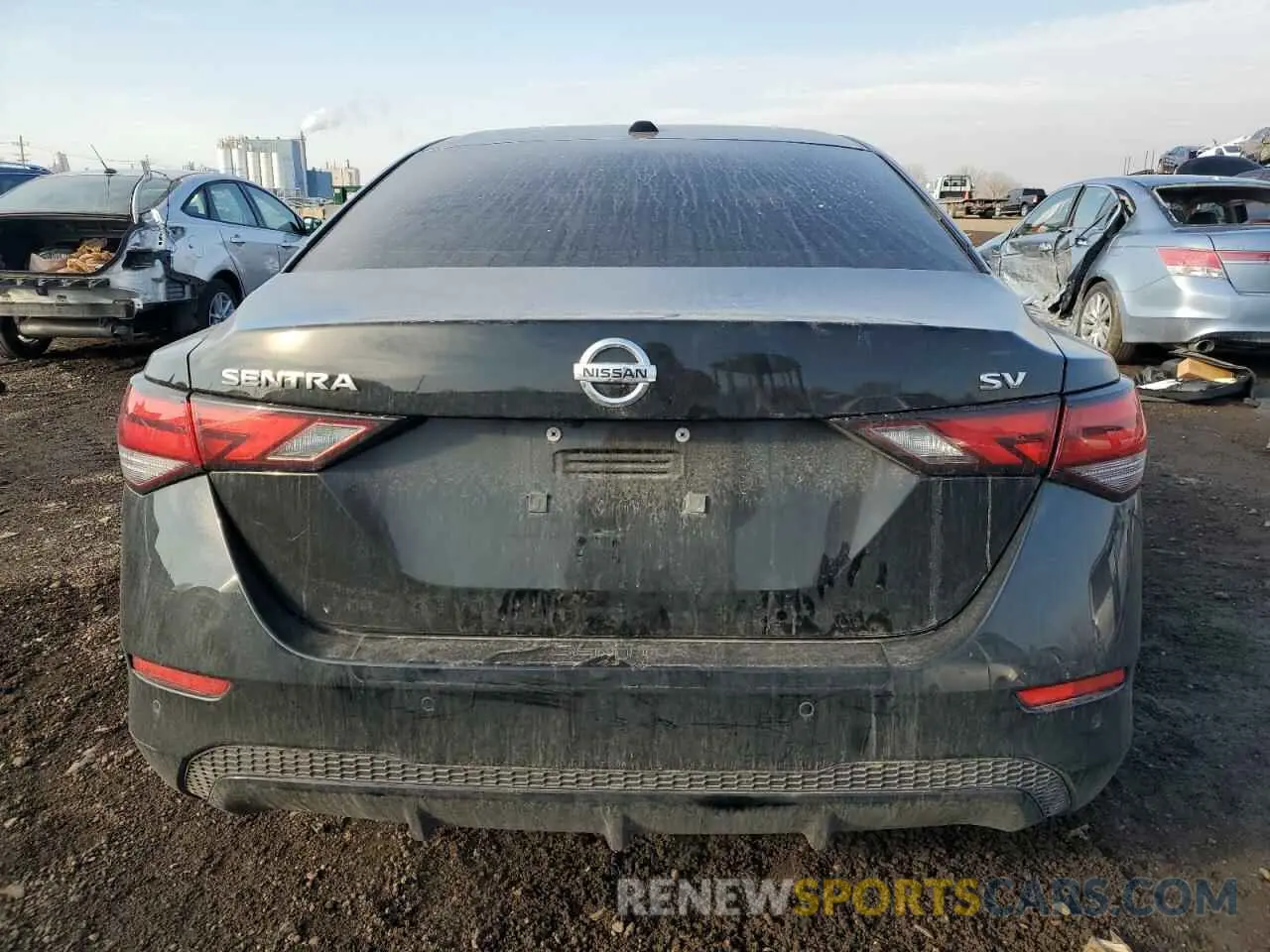 6 Photograph of a damaged car 3N1AB8CV5LY255616 NISSAN SENTRA 2020