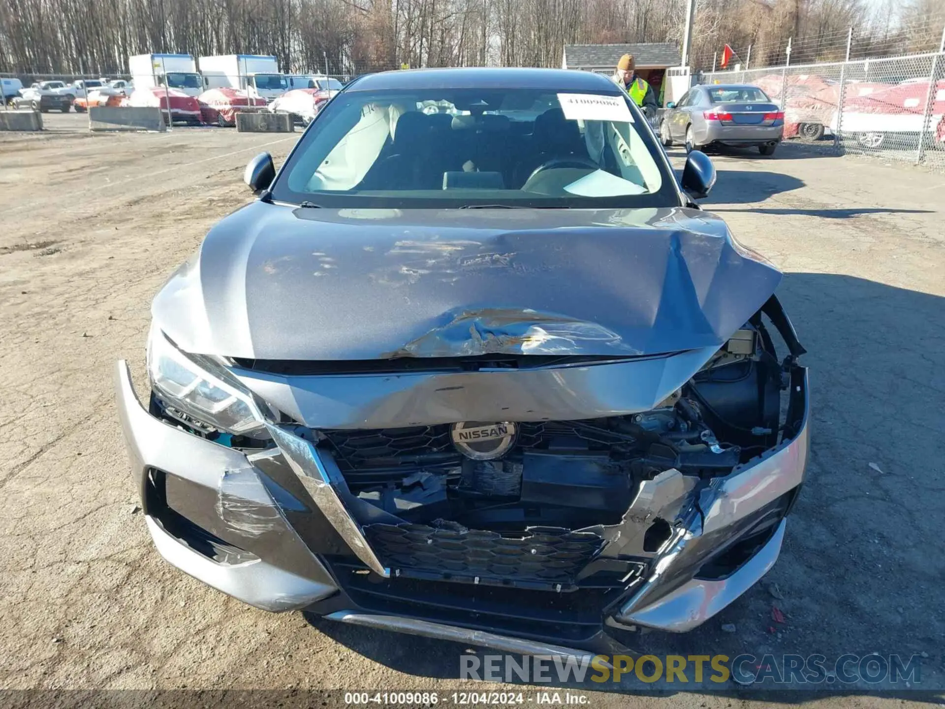 13 Photograph of a damaged car 3N1AB8CV5LY257317 NISSAN SENTRA 2020
