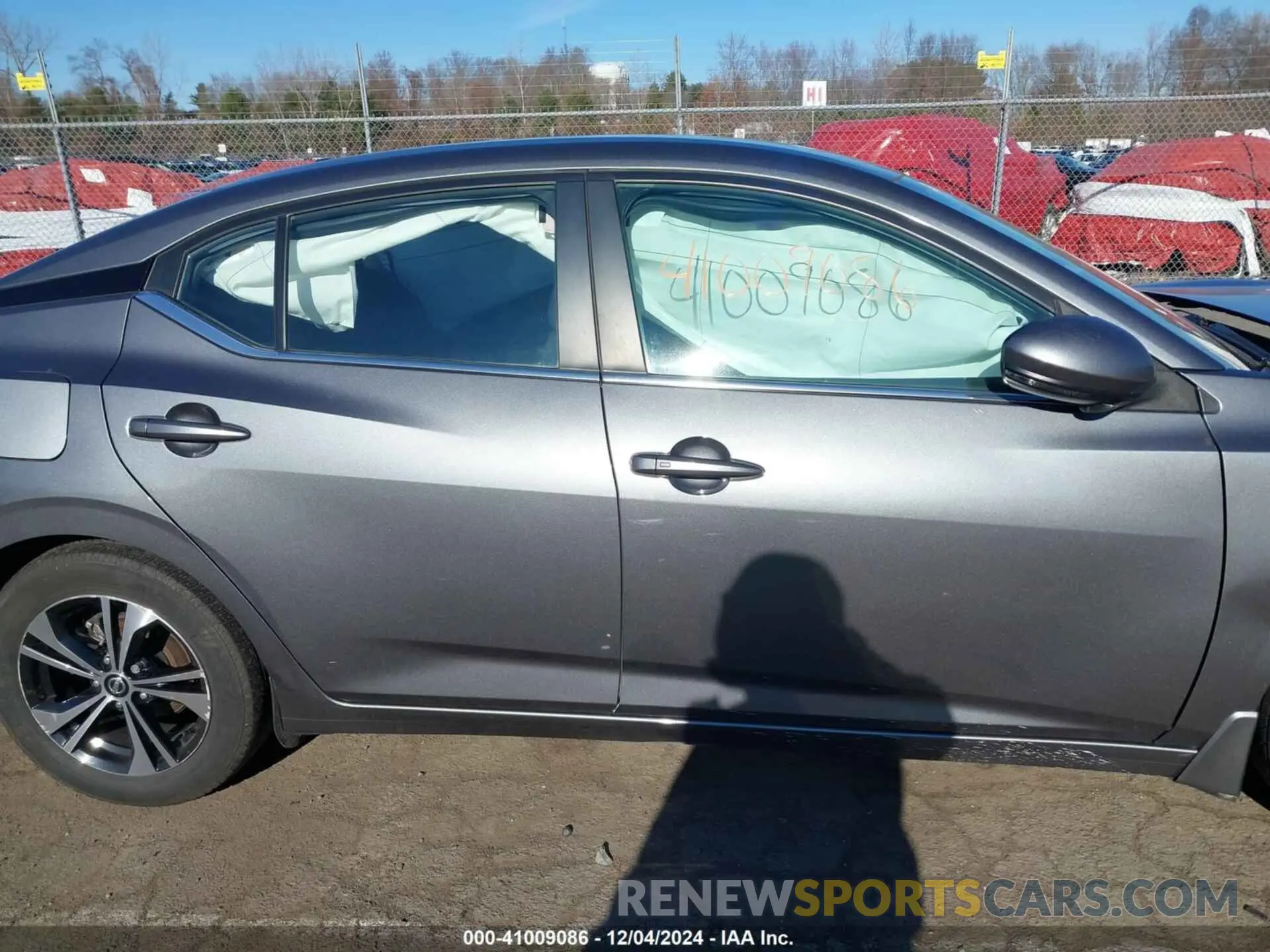 14 Photograph of a damaged car 3N1AB8CV5LY257317 NISSAN SENTRA 2020