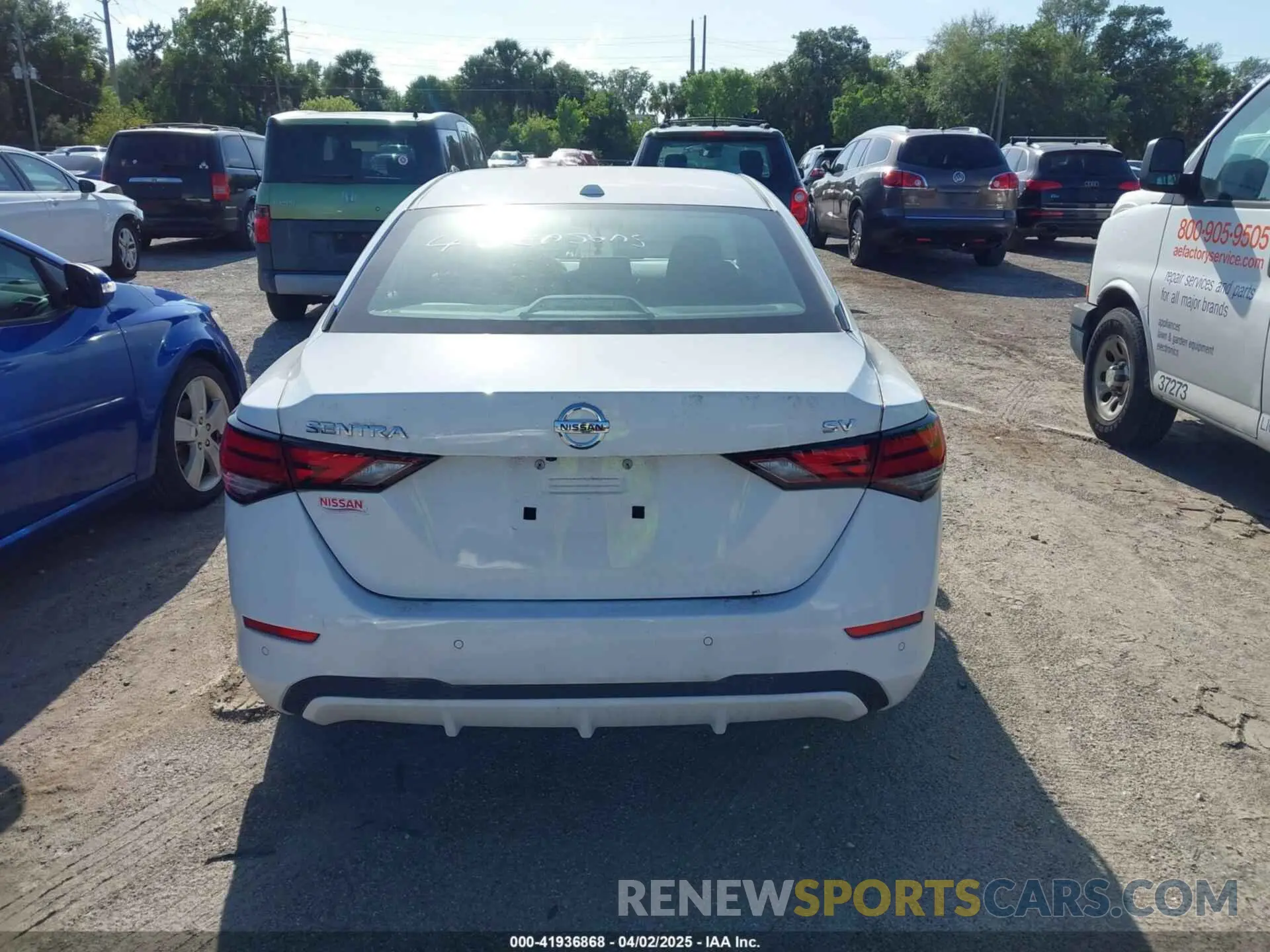 16 Photograph of a damaged car 3N1AB8CV5LY257351 NISSAN SENTRA 2020