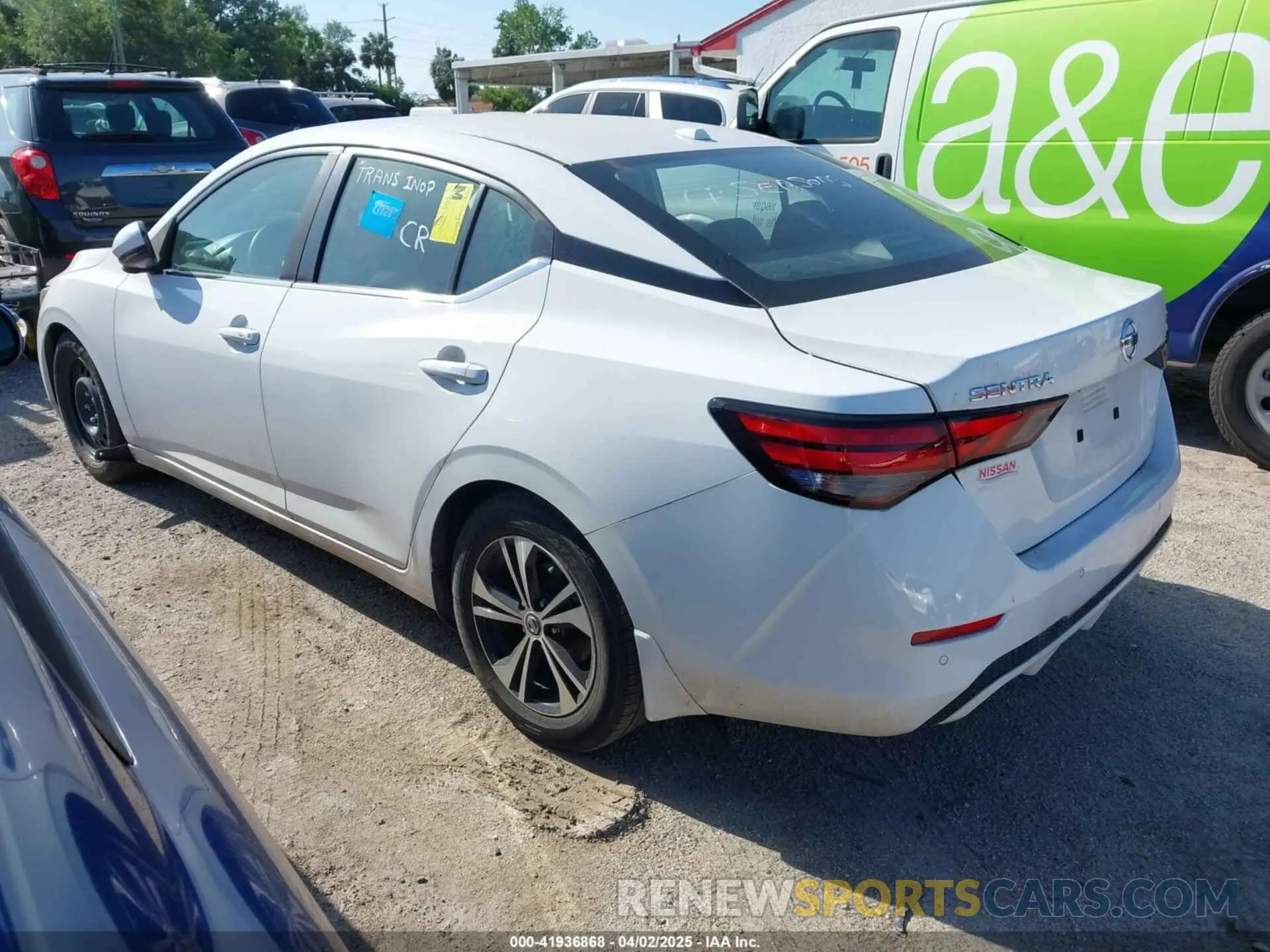 3 Photograph of a damaged car 3N1AB8CV5LY257351 NISSAN SENTRA 2020