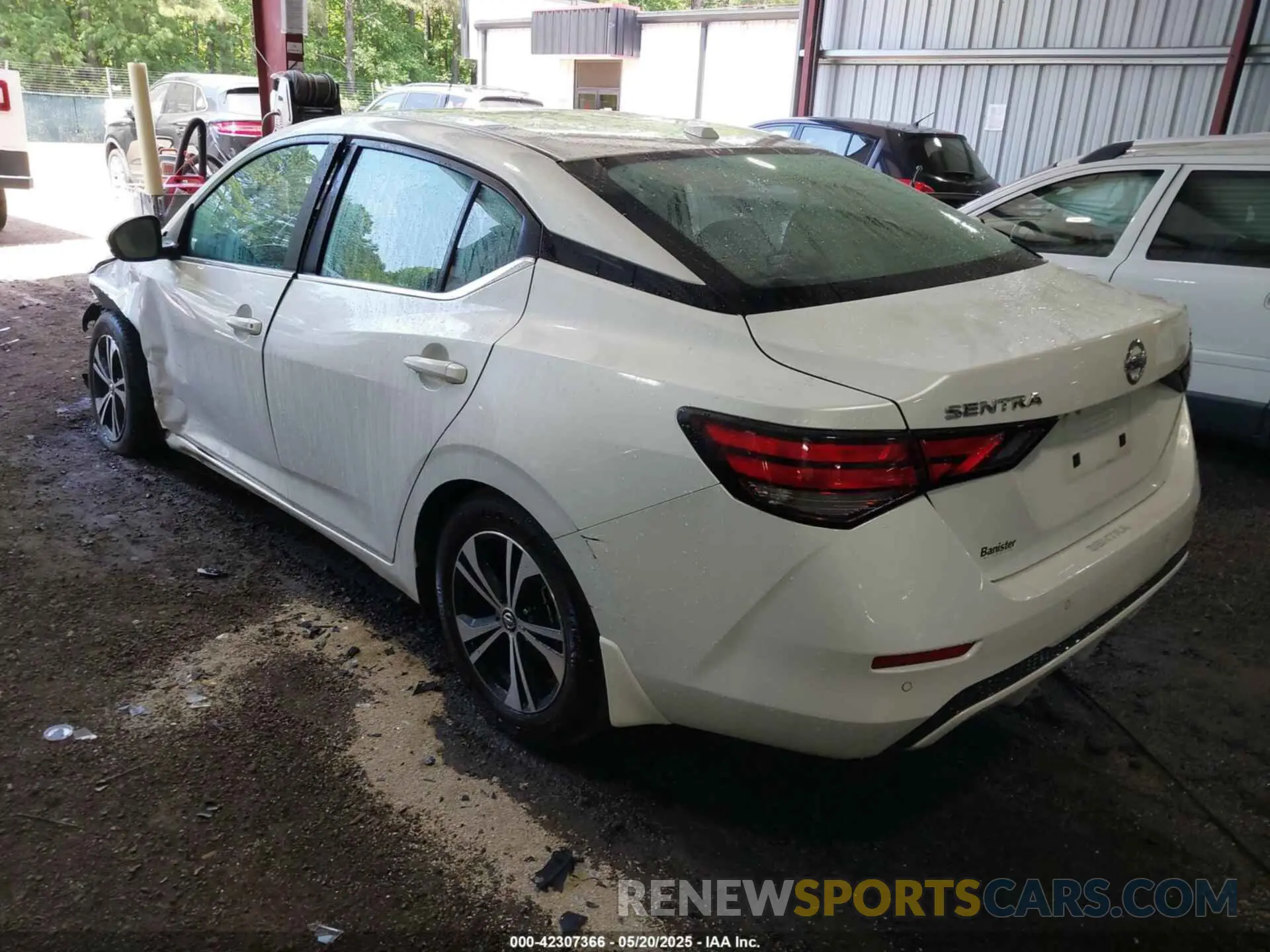 3 Photograph of a damaged car 3N1AB8CV5LY267359 NISSAN SENTRA 2020