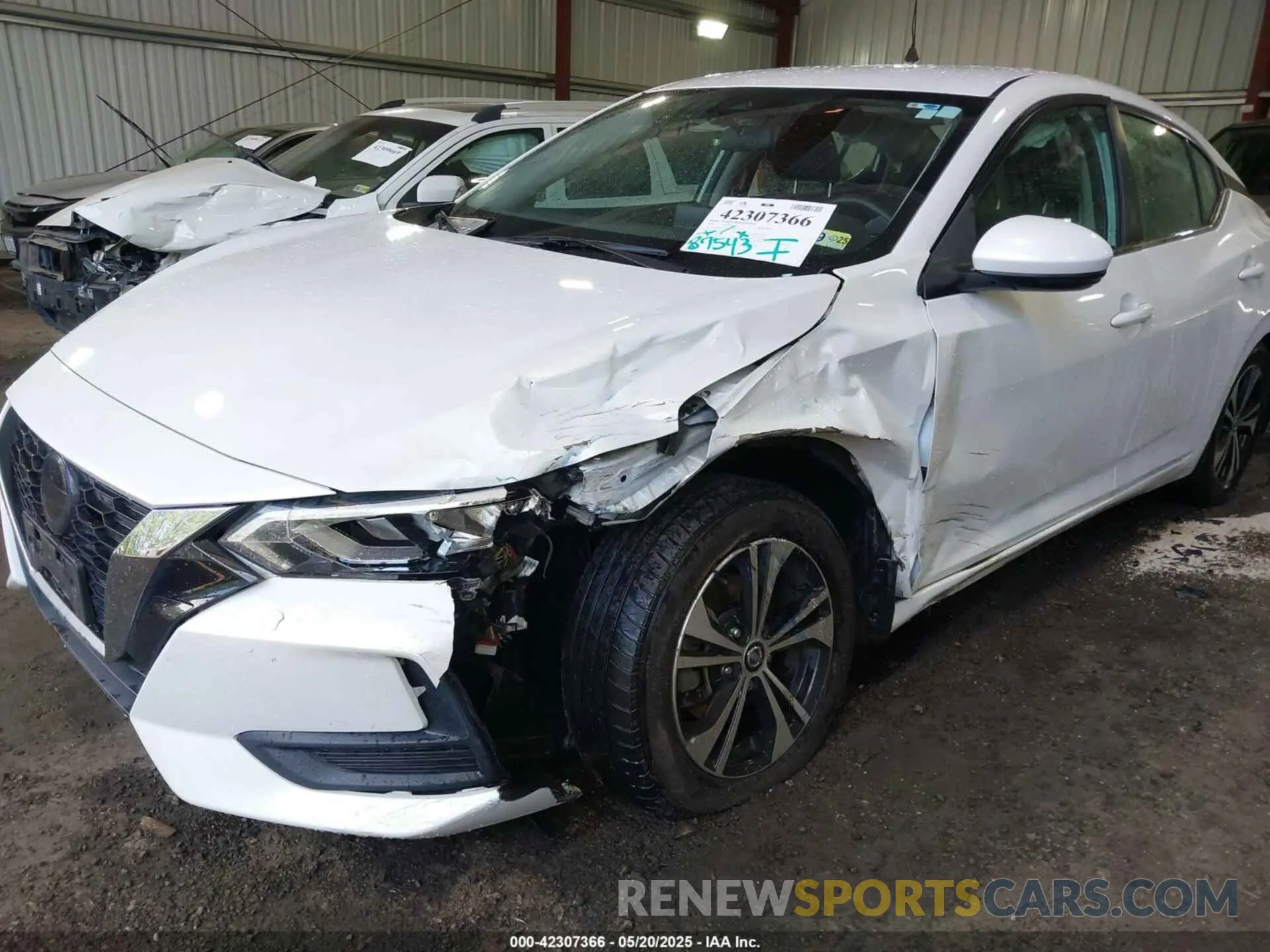 6 Photograph of a damaged car 3N1AB8CV5LY267359 NISSAN SENTRA 2020