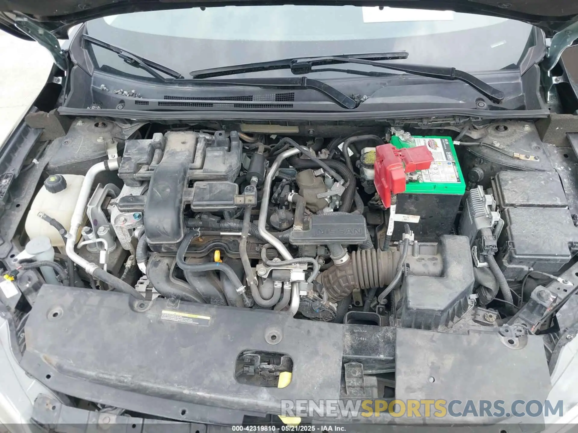 10 Photograph of a damaged car 3N1AB8CV5LY271394 NISSAN SENTRA 2020