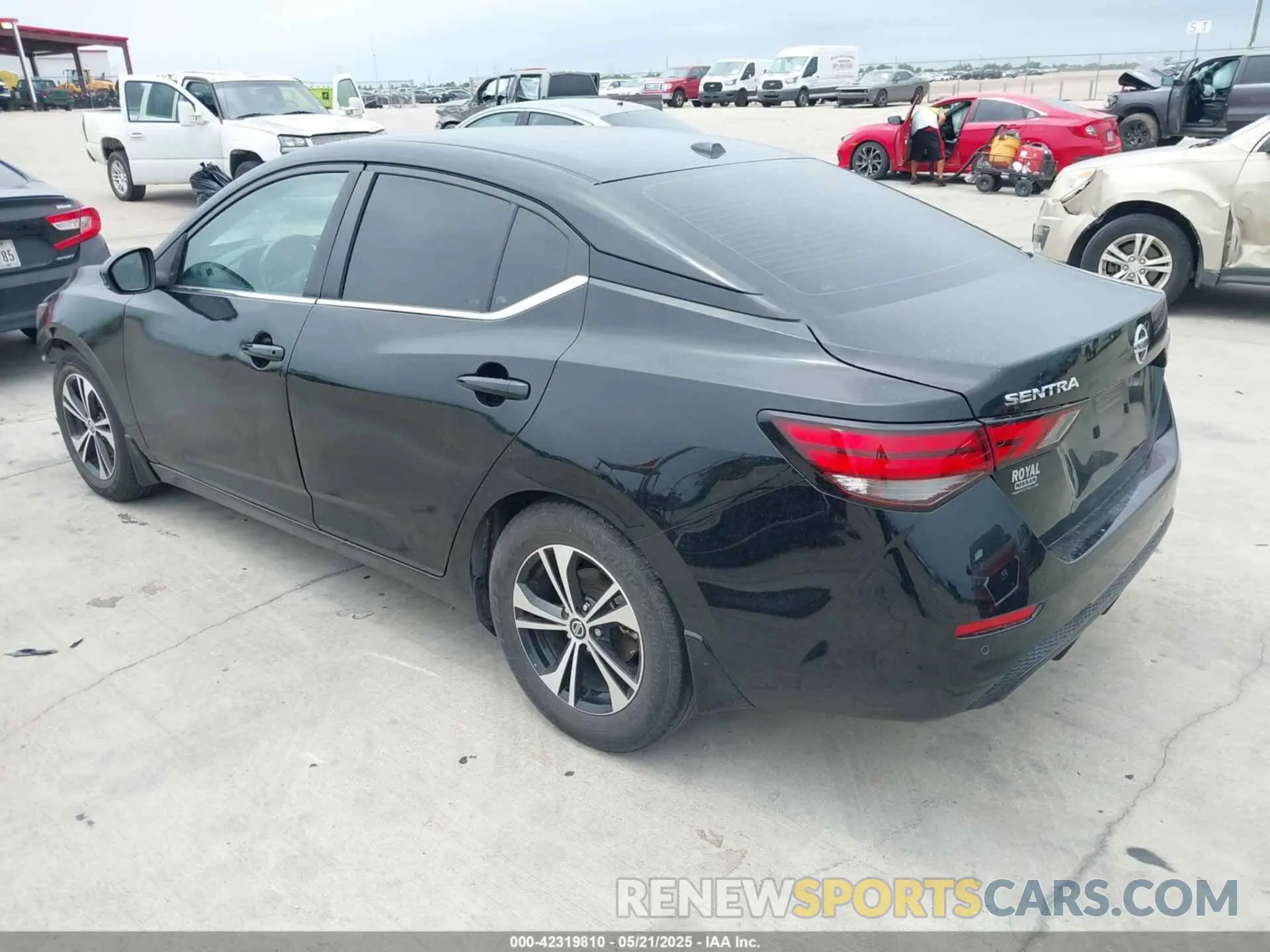 3 Photograph of a damaged car 3N1AB8CV5LY271394 NISSAN SENTRA 2020