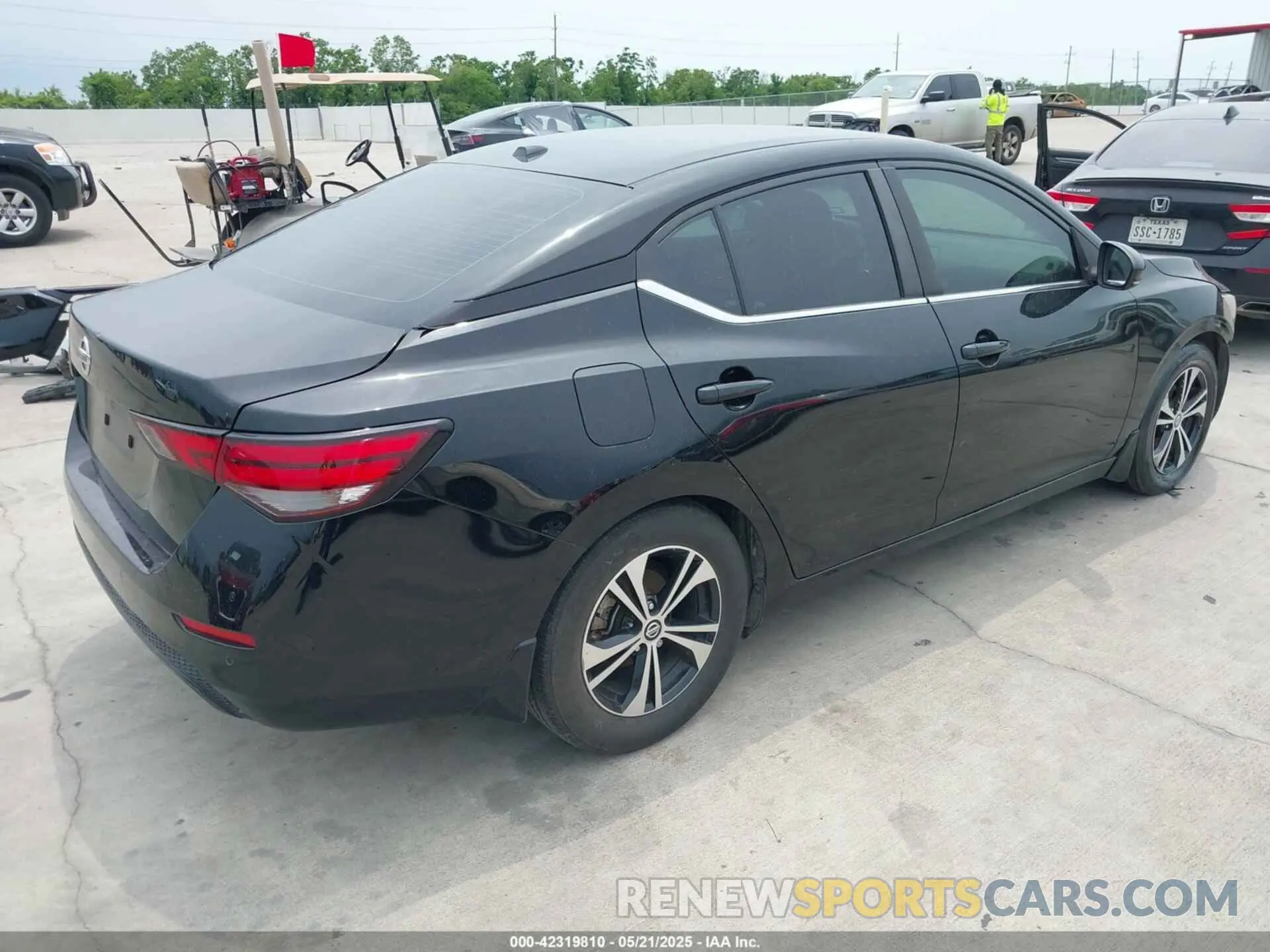 4 Photograph of a damaged car 3N1AB8CV5LY271394 NISSAN SENTRA 2020