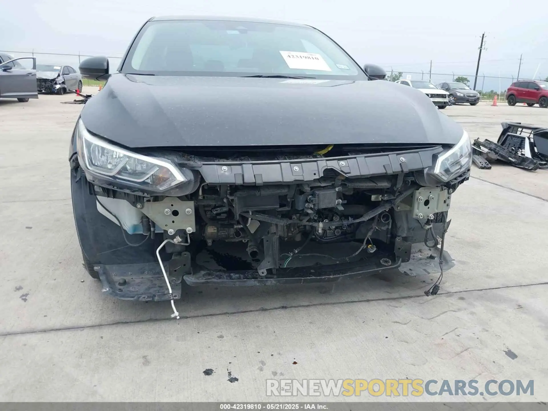 6 Photograph of a damaged car 3N1AB8CV5LY271394 NISSAN SENTRA 2020