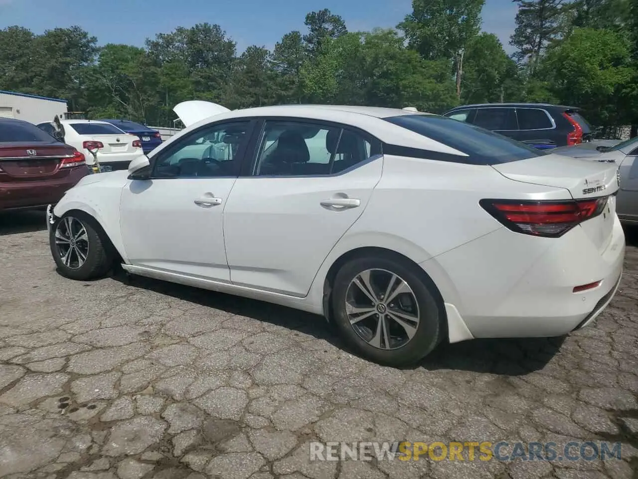 2 Photograph of a damaged car 3N1AB8CV5LY278071 NISSAN SENTRA 2020