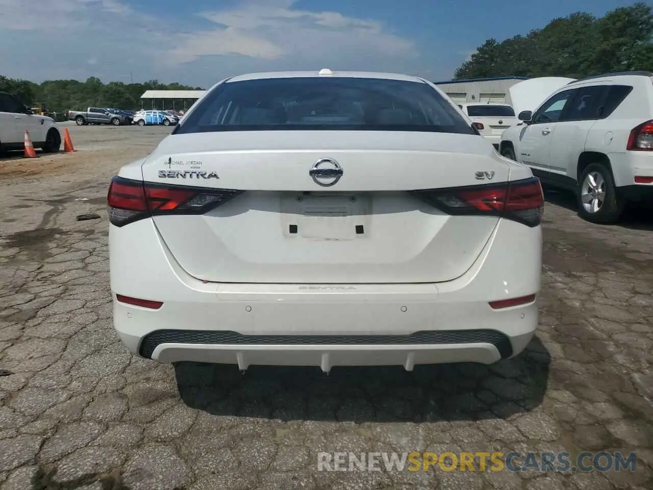 6 Photograph of a damaged car 3N1AB8CV5LY278071 NISSAN SENTRA 2020