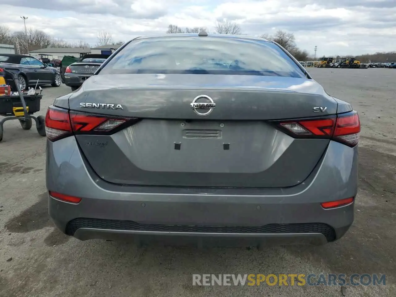 6 Photograph of a damaged car 3N1AB8CV5LY279737 NISSAN SENTRA 2020