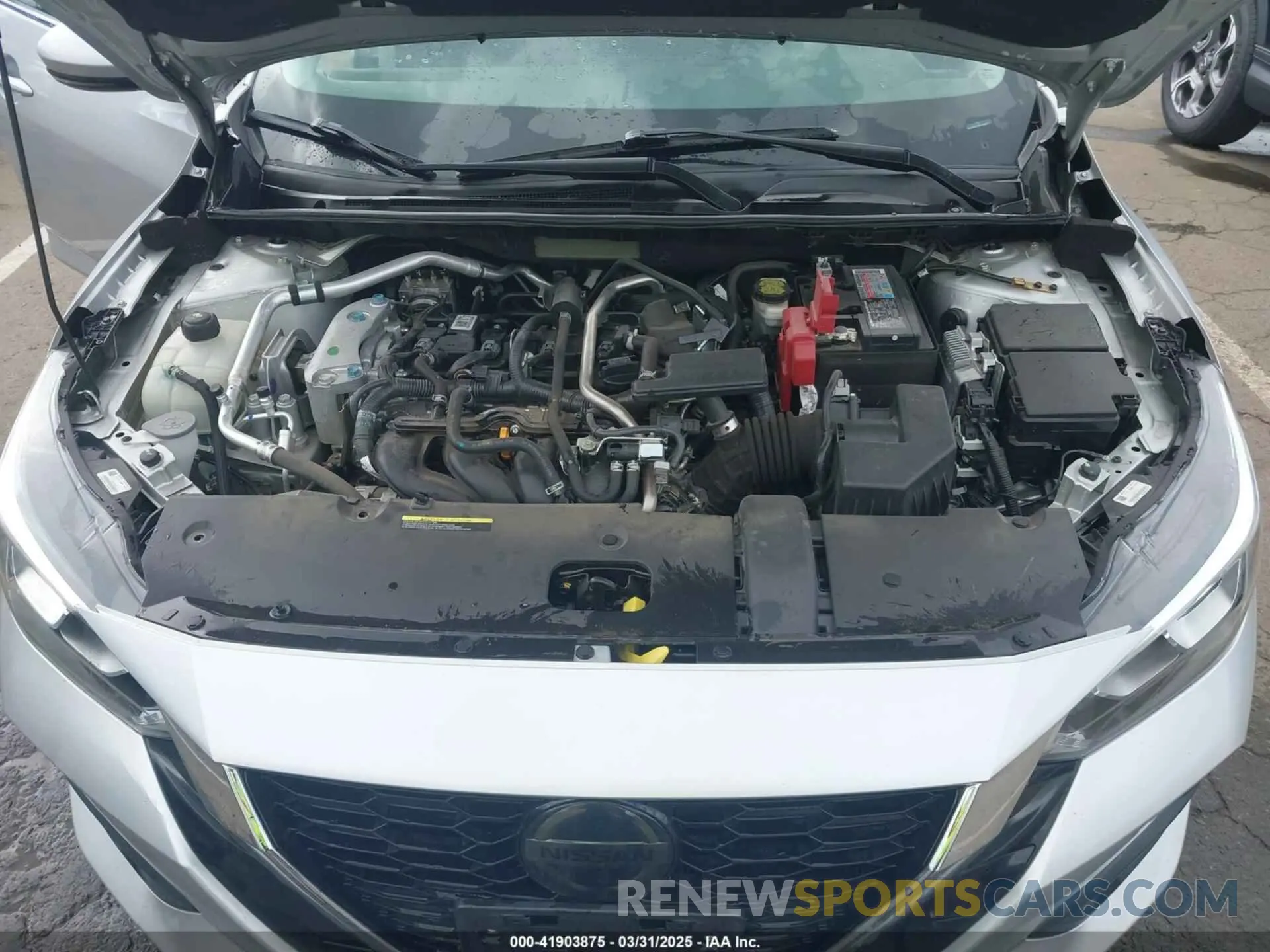 10 Photograph of a damaged car 3N1AB8CV5LY288311 NISSAN SENTRA 2020