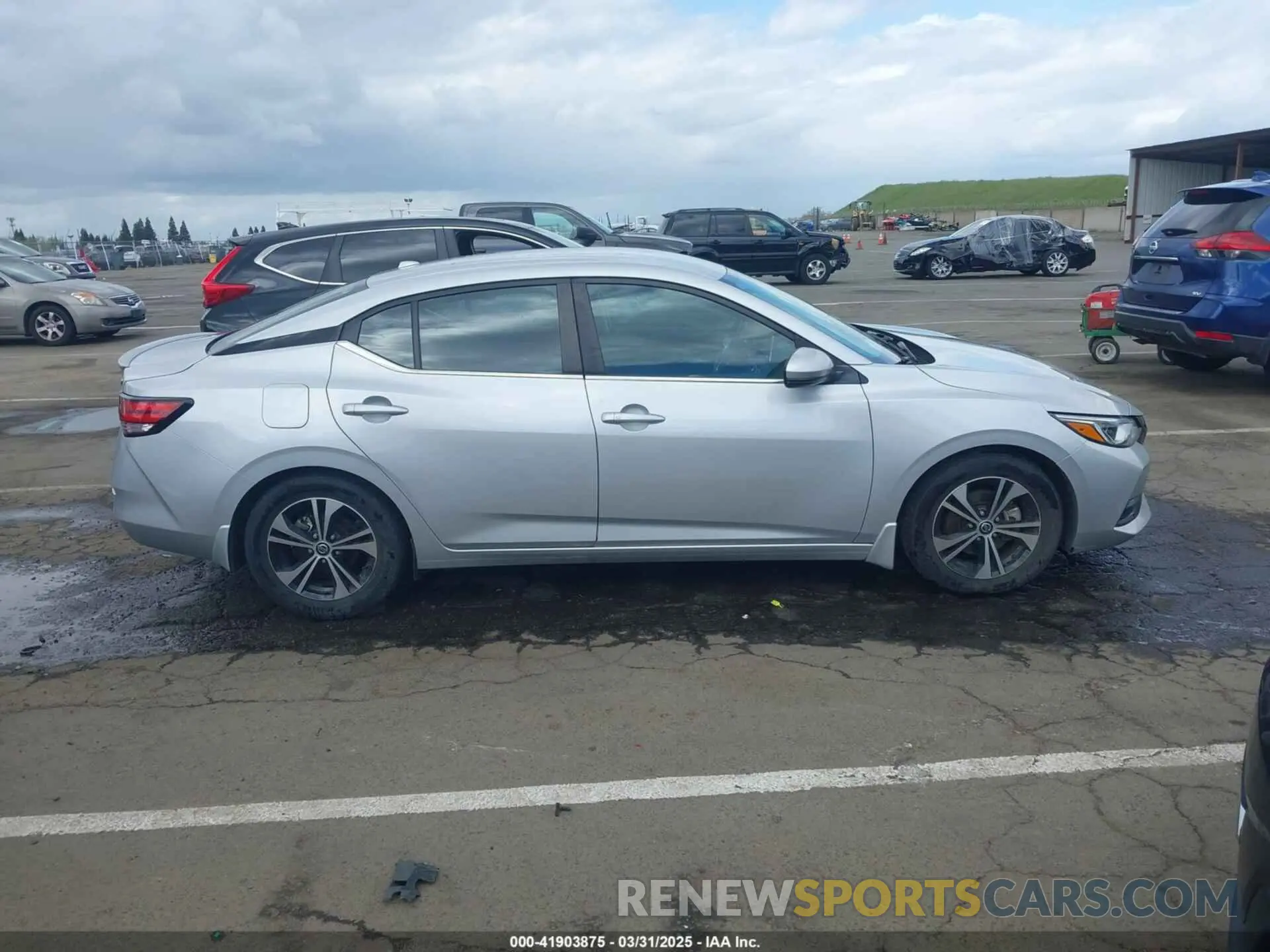 13 Photograph of a damaged car 3N1AB8CV5LY288311 NISSAN SENTRA 2020