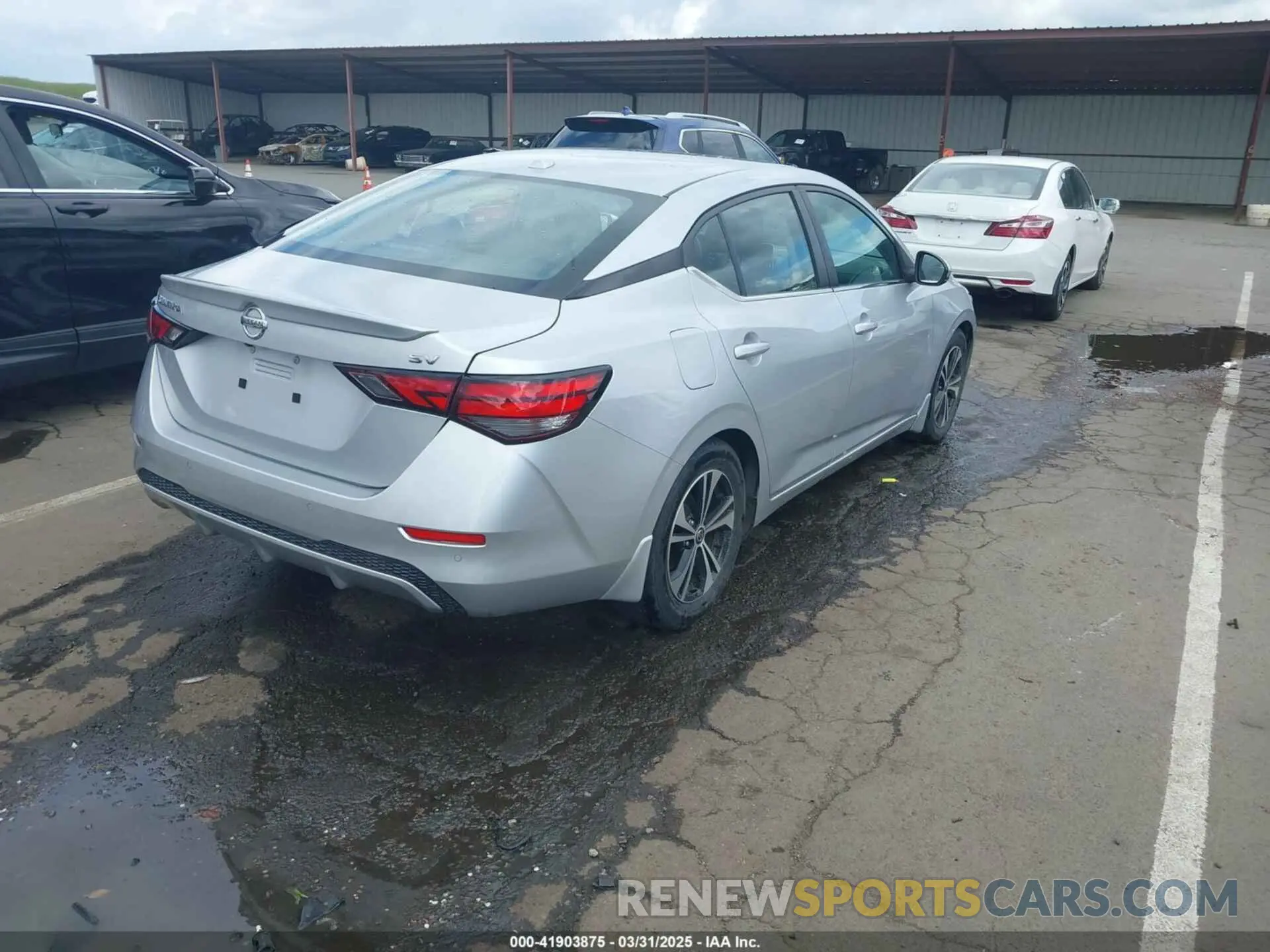 4 Photograph of a damaged car 3N1AB8CV5LY288311 NISSAN SENTRA 2020