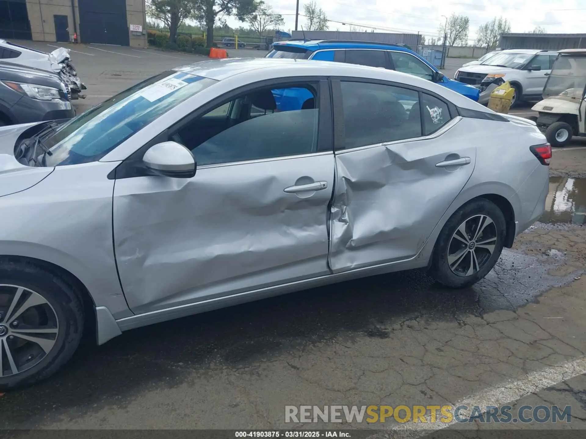 6 Photograph of a damaged car 3N1AB8CV5LY288311 NISSAN SENTRA 2020