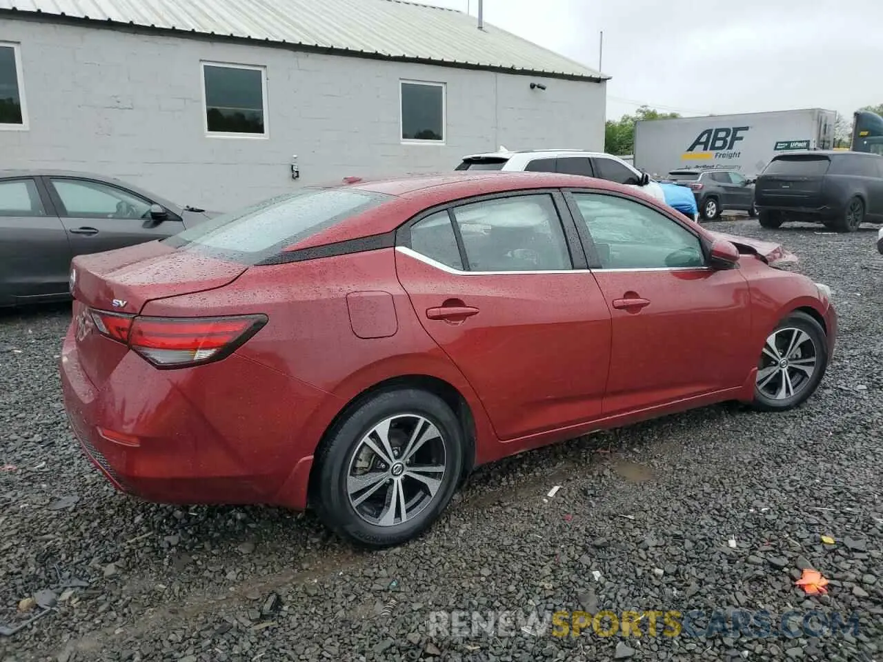 3 Photograph of a damaged car 3N1AB8CV5LY306502 NISSAN SENTRA 2020