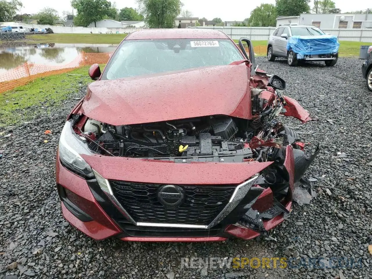 5 Photograph of a damaged car 3N1AB8CV5LY306502 NISSAN SENTRA 2020